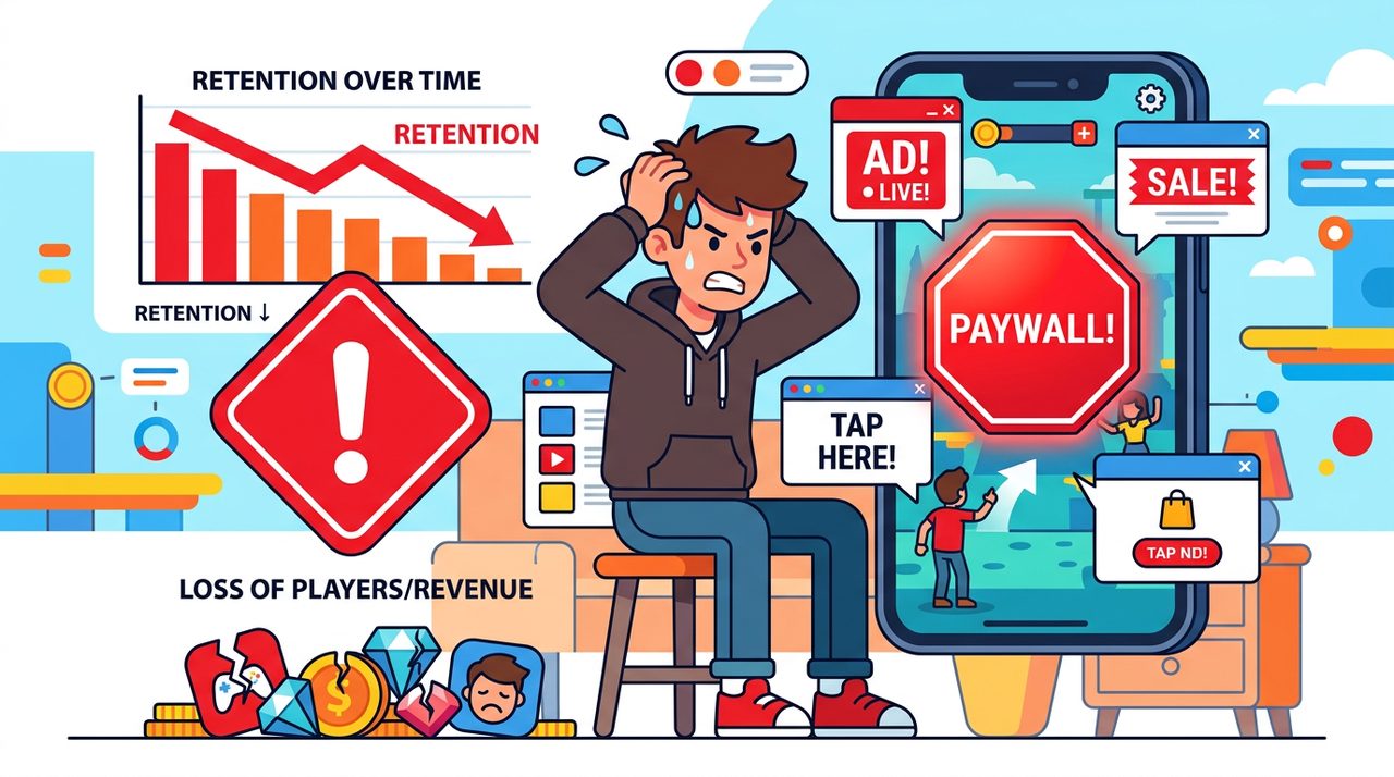 Common Monetization Mistakes That Kill Mobile Games
